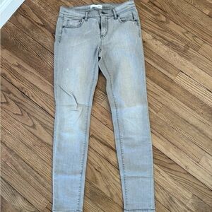 LOFT Light Gray Slim Skinny Jeans